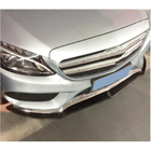 Mercedes C-class W205 2014-2021 Nakładka na przedni zderzak Lip V7 do C43 AMG 2015-2019 Plastik zdjęcia 4