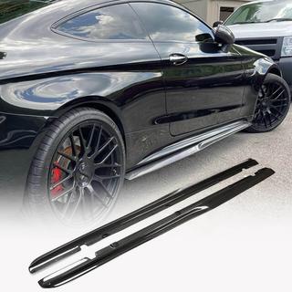 Progi Boczne V4 (do C43/C63 AMG 2015-2019, Carbon) zdjęcia 1