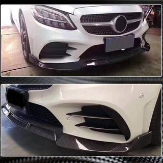 Nakładka Zderzaka Przedniego Lip V3 do C43 AMG 2019-2021 Carbon zdjęcia 2