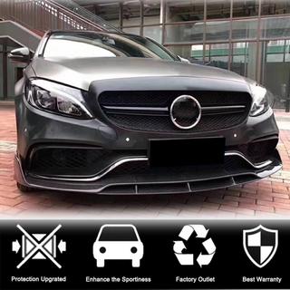 Nakładka Zderzaka Przedniego Lip V4 do SD C63 AMG 2015-2019 Carbon zdjęcia 4