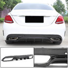 Mercedes C-class W205 2014-2021 Dyfuzor tylnego zderzaka do SD C43/C63 AMG 2015-2019 Carbon zdjęcia 1