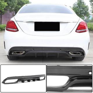 Dyfuzor tylnego zderzaka do SD C43/C63 AMG 2015-2019 Carbon zdjęcia 1