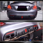 Mercedes C-class W205 2014-2021 Dyfuzor Tylnego Zderzaka V2 do SD C43/C63 AMG 2015-2019 Carbon zdjęcia 1