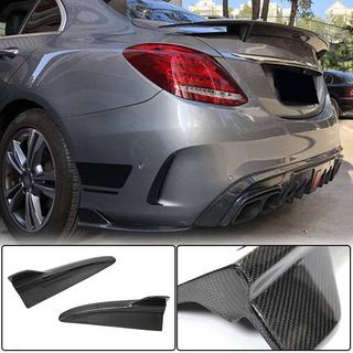 Nakładki Flap na tylny zderzak do SD C43/C63 AMG 2015-2019 Carbon zdjęcia 1
