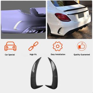 Nakładki na tylny zderzak do SD C43/C63 AMG 2015-2019 Carbon zdjęcia 2