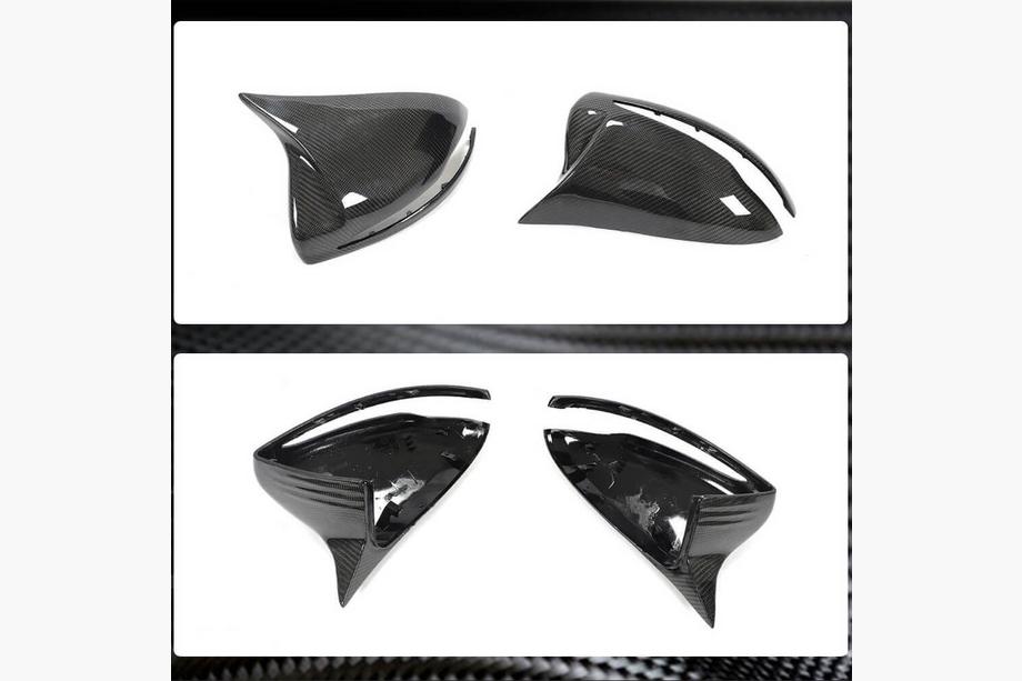 Mercedes C-class W205 2014-2021 Nakładki Lusterek V4 (Carbon) Zdjęcia 4