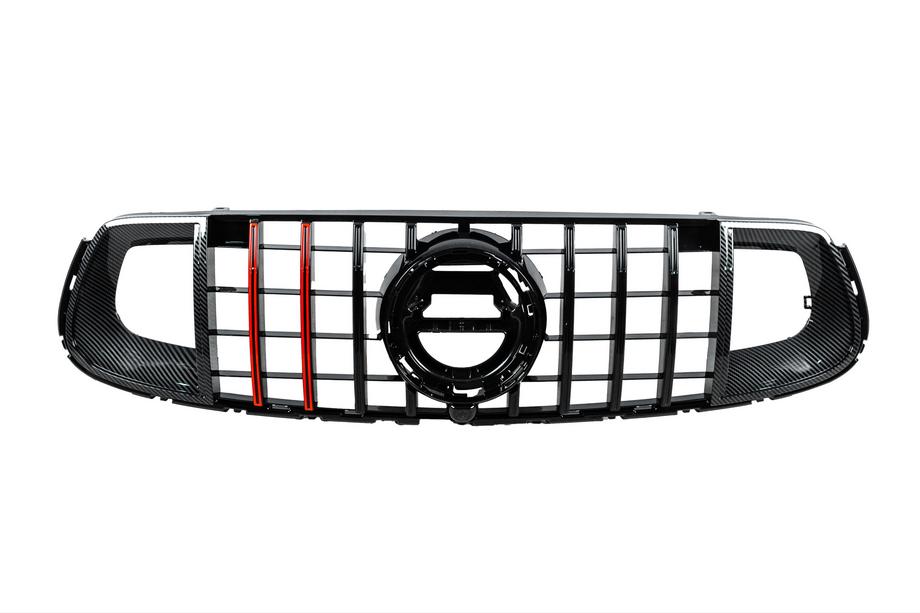 Mercedes GLC X253 2015-2022 Przedni grill Rocket (do GLC 43 AMG/GLC 63 AMG/AMG-Line 2019-2022) Zdjęcia 3