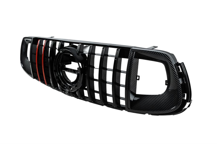 Mercedes GLC X253 2015-2022 Przedni grill Rocket (do GLC 43 AMG/GLC 63 AMG/AMG-Line 2019-2022) Zdjęcia 4