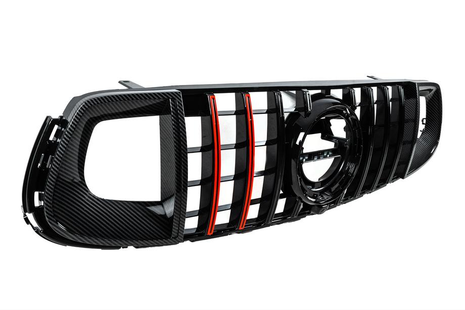 Mercedes GLC X253 2015-2022 Przedni grill Rocket (do GLC 43 AMG/GLC 63 AMG/AMG-Line 2019-2022) Zdjęcia 5