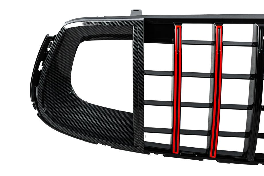 Mercedes GLC X253 2015-2022 Przedni grill Rocket (do GLC 43 AMG/GLC 63 AMG/AMG-Line 2019-2022) Zdjęcia 8