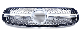Mercedes GLC X253 2015-2022 Atrapa Chłodnicy Diamond Silver (do GLC 43 AMG/GLC 63 AMG/AMG-Line 2019-2022) zdjęcia 2