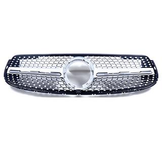 Atrapa Chłodnicy Diamond Silver (do GLC 43 AMG/GLC 63 AMG/AMG-Line 2019-2022) Mercedes GLC X253 2015-2022 zdjęcia 2