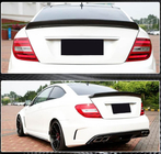 Mercedes C-class W204 2007-2015 Spojler z dyfuzorem tylnego zderzaka do C63 AMG 2012-2014 Carbon zdjęcia 2