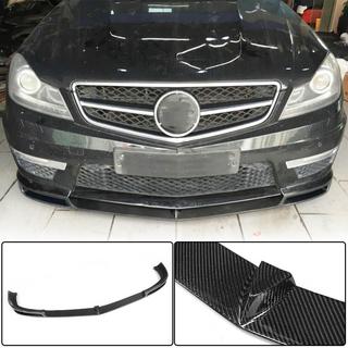 Nakładka Zderzaka Przedniego Lip V1 do AMG 2012-2014 Carbon zdjęcia 1