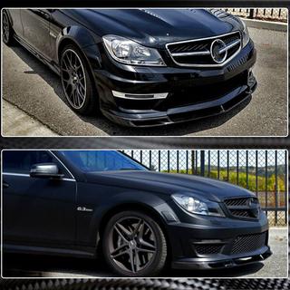 Nakładka Zderzaka Przedniego Lip V1 do AMG 2012-2014 Carbon zdjęcia 3
