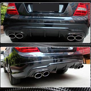 Dyfuzor Tylnego Zderzaka V1 do AMG SD/Coupe 2012-2014 Carbon Mercedes C-class W204 2007-2015 zdjęcia 3