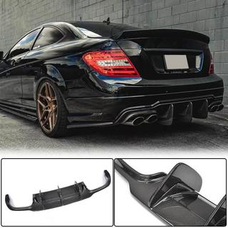 Dyfuzor tylnego zderzaka V2 do AMG SD/Coupe 2012-2014 Carbon Mercedes C-class W204 2007-2015 zdjęcia 1