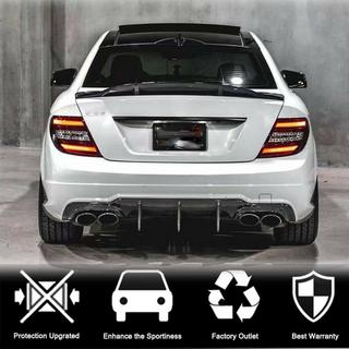 Dyfuzor tylnego zderzaka V2 do AMG SD/Coupe 2012-2014 Carbon Mercedes C-class W204 2007-2015 zdjęcia 2