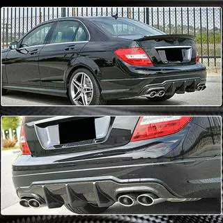 Dyfuzor Tylnego Zderzaka V3 do AMG SD/Coupe 2012-2014 Carbon zdjęcia 4
