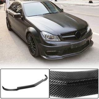 Nakładka na przedni zderzak Lip V2 (do AMG 2012-2014, Suchy Carbon) zdjęcia 1