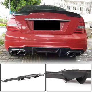 Dyfuzor Tylnego Zderzaka V4 (do AMG SD/Coupe 2012-2014, Carbon) Mercedes C-class W204 2007-2015 zdjęcia 1