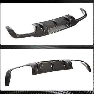 Dyfuzor Tylnego Zderzaka V4 (do AMG SD/Coupe 2012-2014, Carbon) zdjęcia 4