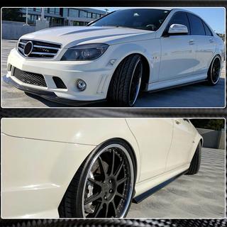 Progi Boczne (do AMG SD, Carbon) Mercedes C-class W204 2007-2015 zdjęcia 4
