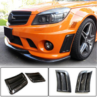 Mercedes C-class W204 2007-2015 Nakładki na Przedni Zderzak z Włókna Węglowego do C63 AMG Sedan 2008-2011 zdjęcia 1