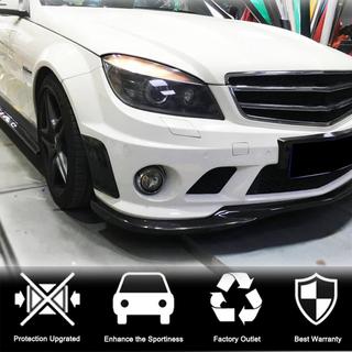 Nakładki na Przedni Zderzak z Włókna Węglowego do C63 AMG Sedan 2008-2011 zdjęcia 2