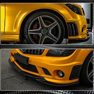 Nakładki na Przedni Zderzak z Włókna Węglowego do C63 AMG Sedan 2008-2011 zdjęcia 4