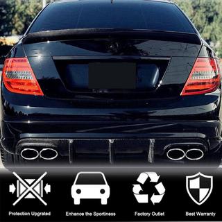 Dyfuzor tylnego zderzaka V2 (do AMG SD 2008-2011, Carbon) Mercedes C-class W204 2007-2015 zdjęcia 3