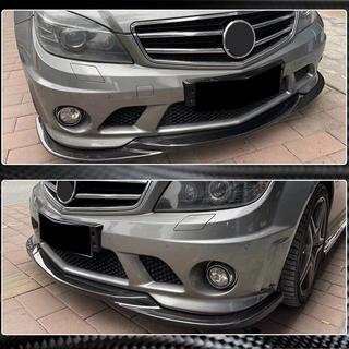 Nakładka na przedni zderzak Lip V3 (do AMG 2008-2011, Carbon) Mercedes C-class W204 2007-2015 zdjęcia 3