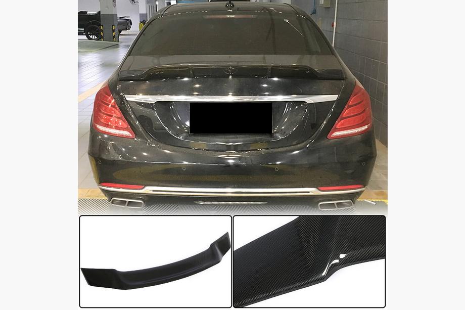 Mercedes S-class W222 2013-2022 Spojler V3 (Carbon) Image