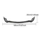 Mercedes S-class W222 2013-2022 Nakładka na przedni zderzak Lip (do AMG-Line 2014-2017, Carbon) zdjęcia 6