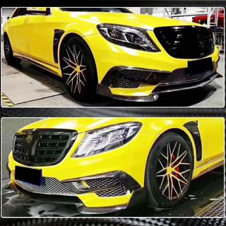 Nakładka na Zderzak Przedni Lip (do S63 AMG 2014-2017, Carbon) zdjęcia 4