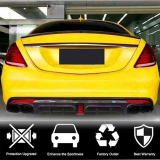 Dyfuzor tylnego zderzaka z końcówkami wydechu (do S63 AMG 2014-2017, Carbon) zdjęcia 3