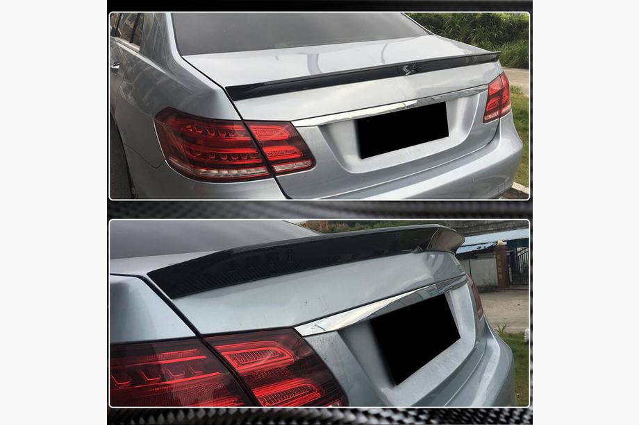 Mercedes E-class W212 2009-2016 Spoiler V1 (Carbon) Zdjęcia 3