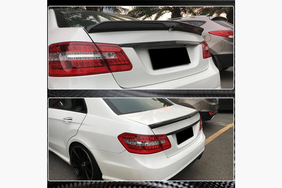 Mercedes E-class W212 2009-2016 Spoiler V1 (Carbon) Zdjęcia 4