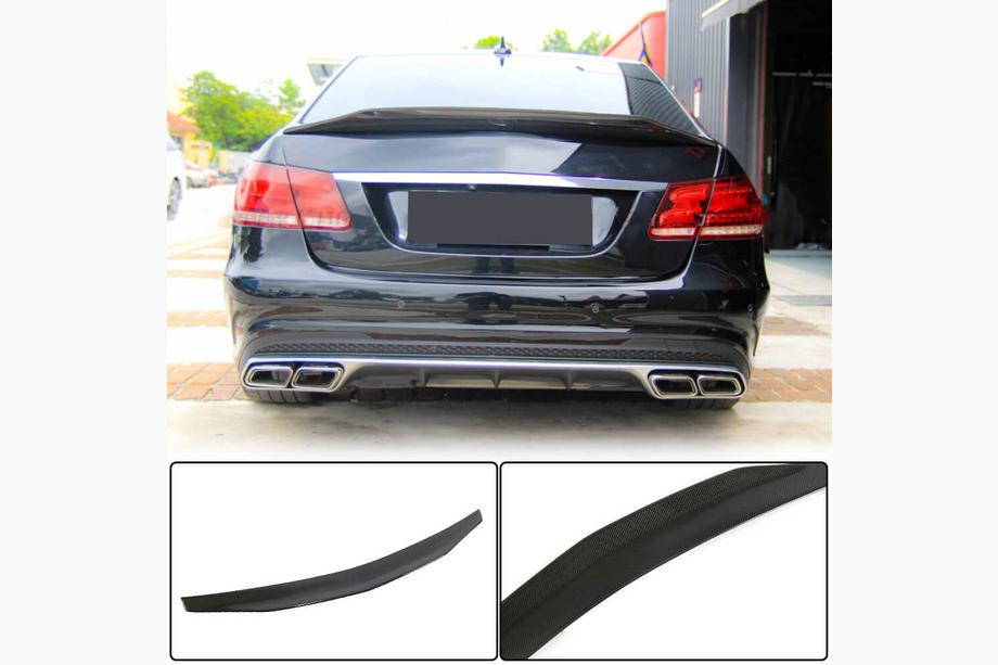 Mercedes E-class W212 2009-2016 Spojler V4 (Carbon) Image