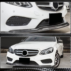 Mercedes E-class W212 2009-2016 Nakładka Zderzaka Przedniego Lip V1 do AMG-Line 2013-2016 Carbon zdjęcia 4