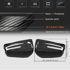 Mercedes E-class W212 2009-2016 Nakładki na Lusterka Carbon zdjęcia 6