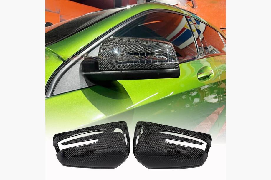 Mercedes E-class W212 2009-2016 Nakładki na Lusterka Carbon Image