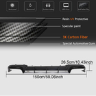 Mercedes E-class W212 2009-2016 Dyfuzor Tylnego Zderzaka V2 do E63 AMG 2013-2016 Carbon zdjęcia 6