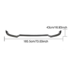 Mercedes E-class W212 2009-2016 Nakładka na przedni zderzak Lip do E63 AMG 2013-2016 Carbon zdjęcia 6