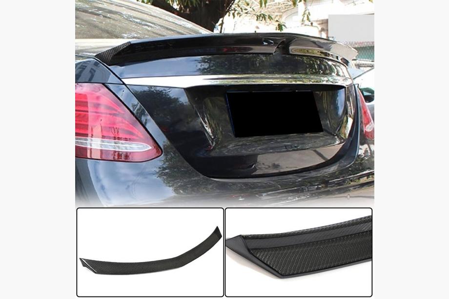 Mercedes E-сlass W213 2016-2023 Spoiler V2 (Carbon) Image