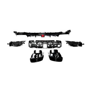Dyfuzor tylnego zderzaka z końcówkami V1 (do AMG/AMG-Line 2016-2019, Carbon) zdjęcia 3
