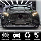 Mercedes E-class W213 2016-2023 Nakładka na przedni zderzak Lip (do AMG-Line 2020-2023, Carbon) zdjęcia 12