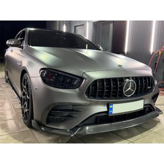 Nakładka na przedni zderzak Lip (do AMG-Line 2020-2023, Carbon) zdjęcia 4