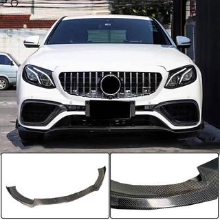 Nakładka na przedni zderzak Lip V1 do E63 AMG 2016-2019 Carbon zdjęcia 1