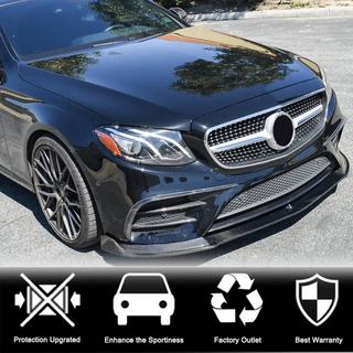 Nakładka na Przedni Zderzak Lip V1 do AMG-Line / E43 AMG 2016-2019, Carbon zdjęcia 2